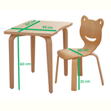 Frog Montessori Table&Chair Set