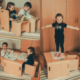 Flexy Montessori Cube Table&Chair Set