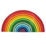 Extra Large 12 Pcs Stacking Toy Rainbow Red (39 cm)